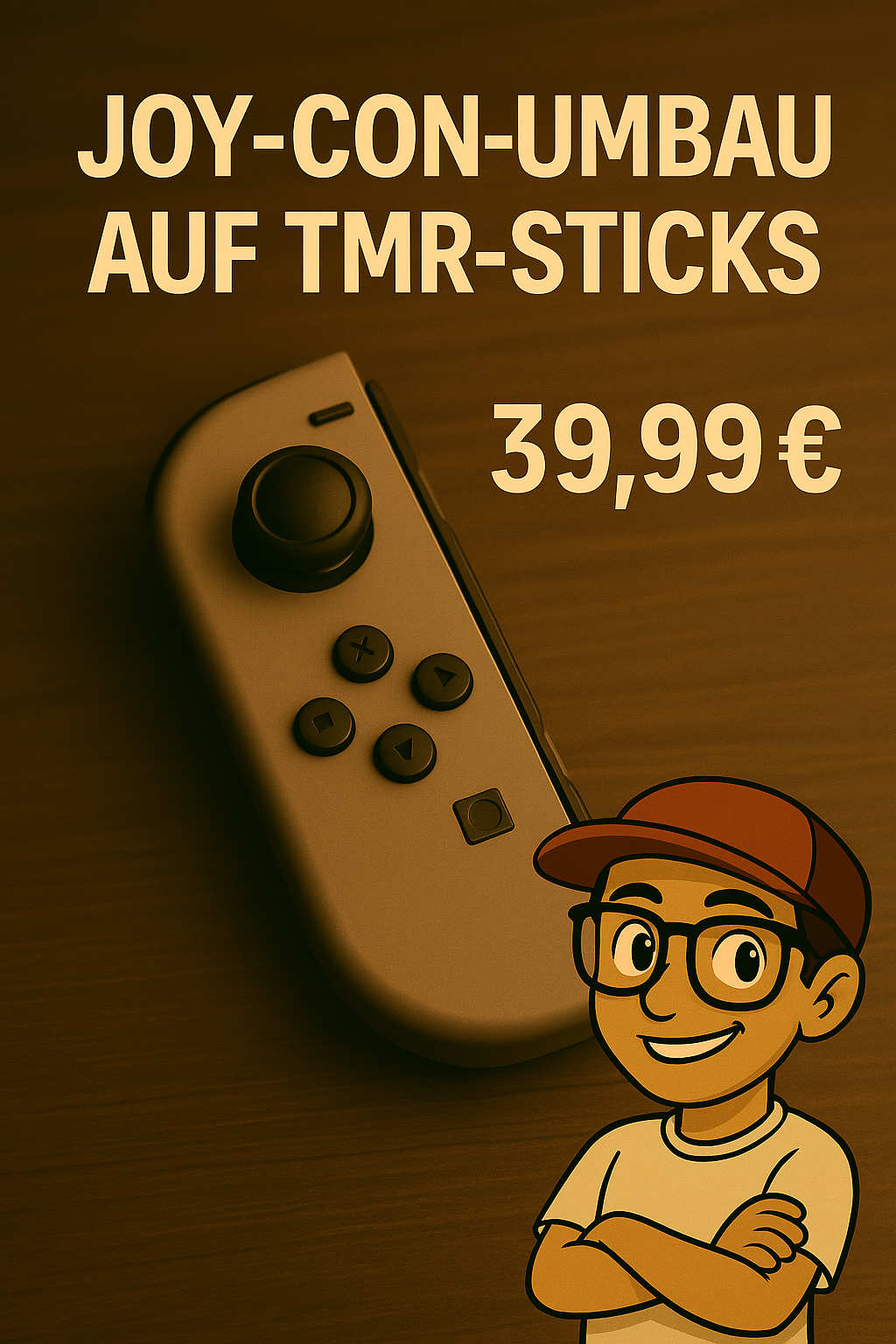 Joy-Con-Umbau auf TMR-Sticks