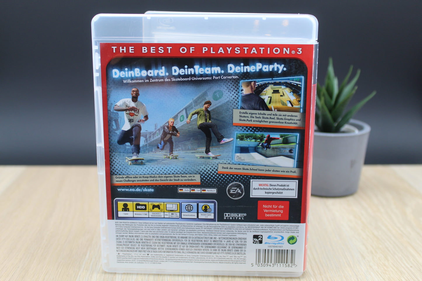 Skate 3 – PS3 – Essentials Edition – Zustand gut