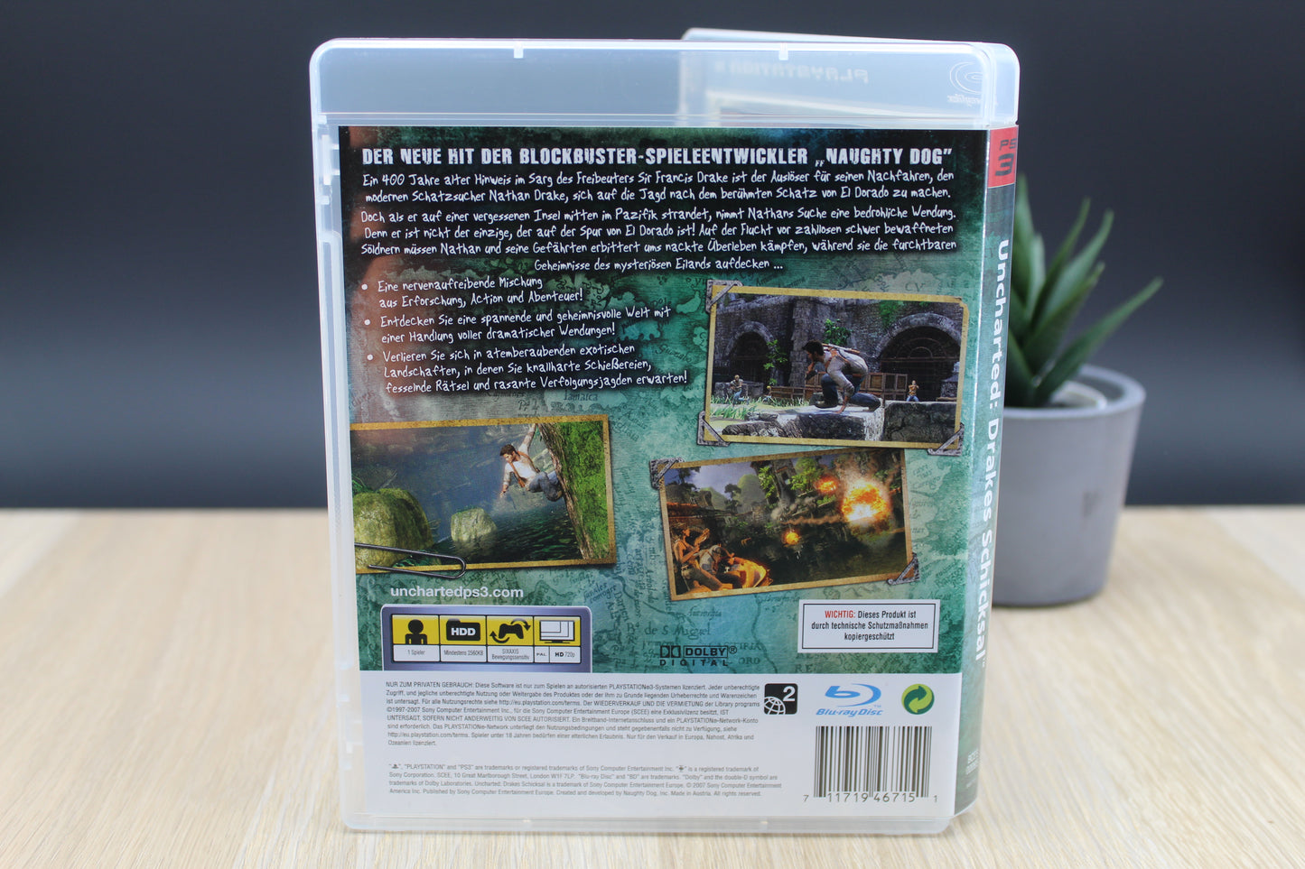 Uncharted: Drakes Schicksal – PS3 – Zustand gut
