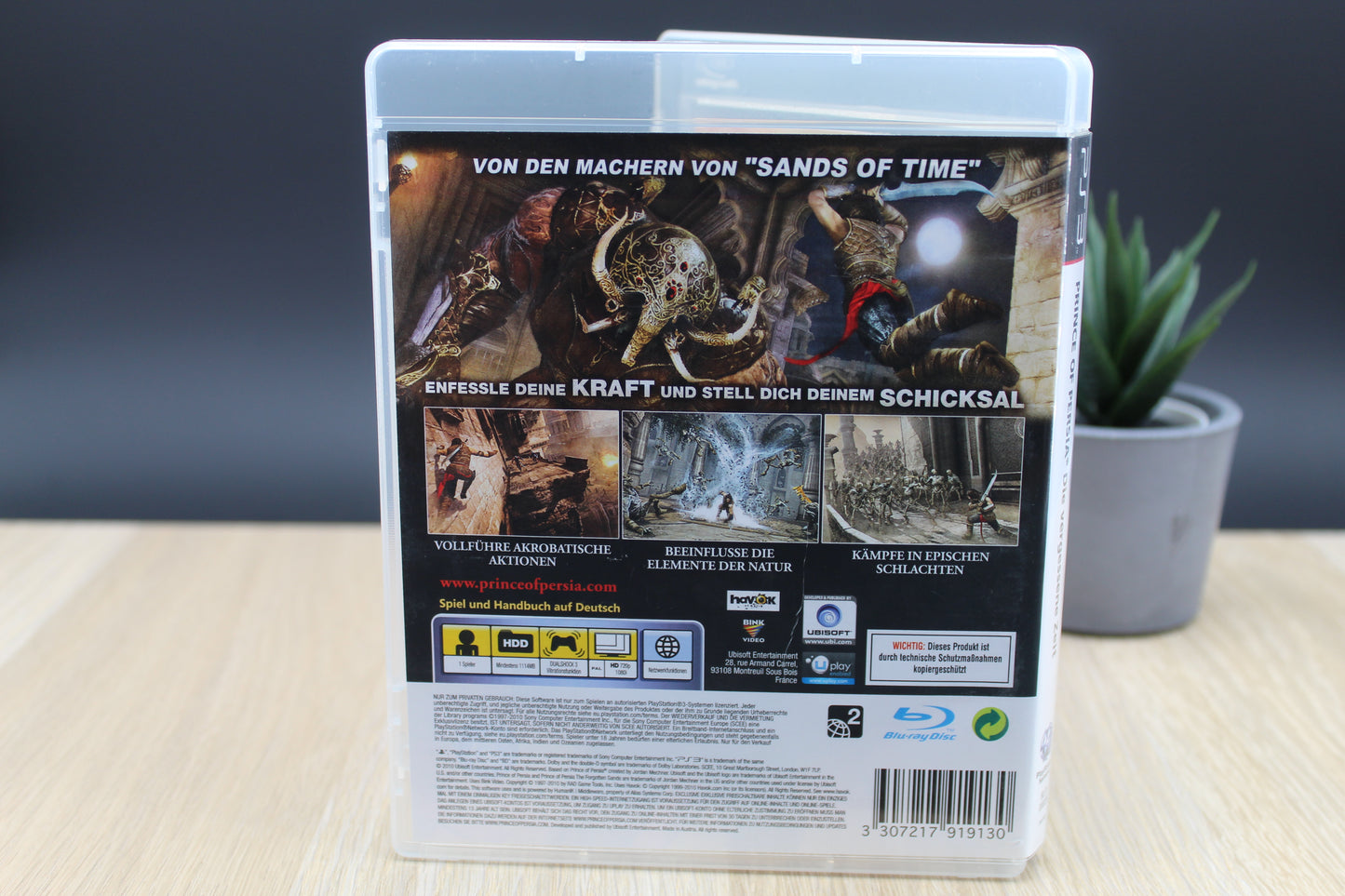Prince of Persia: Die Vergessene Zeit – PS3 – Zustand gut