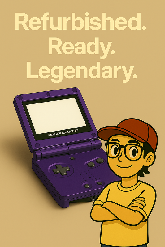 GBA SP IPS Display Umbau mit USB-C – Modding-Service