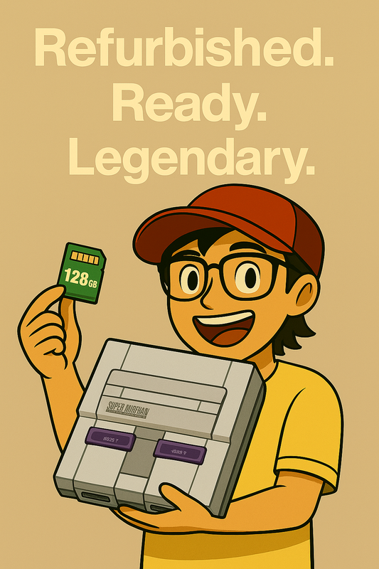 NES & SNES Mini – Interner 128GB Speicher-Mod | Professioneller Umbau