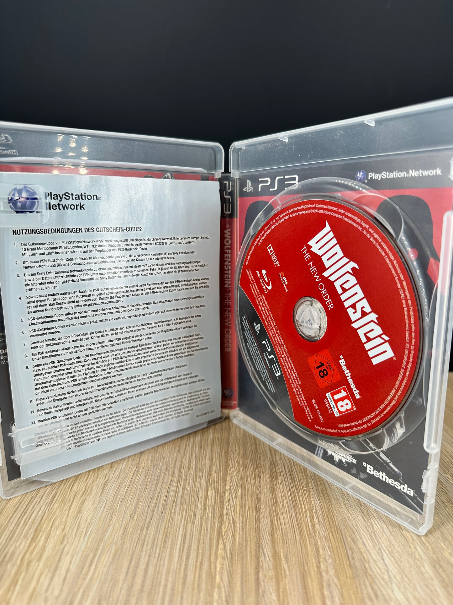 Wolfenstein: The New Order – PS3 / PlayStation 3 Spiel | Ego-Shooter | PEGI 18