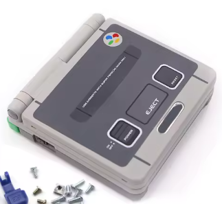 GBA SP IPS Display Umbau mit USB-C – Modding-Service