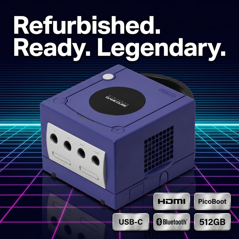 GameCube Modding-Service – HDMI, PicoBoot, USB-C & Bluetooth