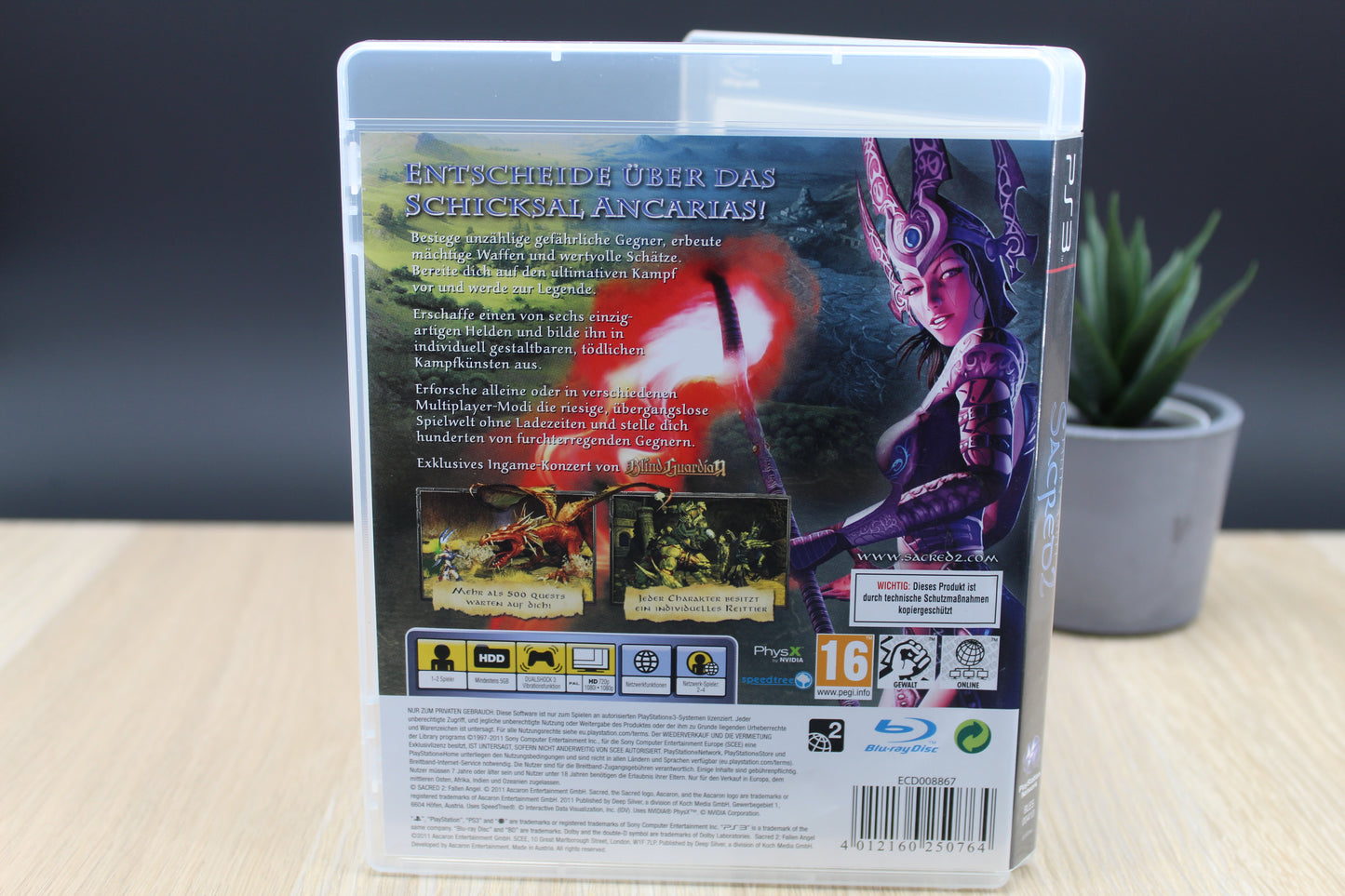 Sacred 2: Fallen Angel – PS3 – Zustand gut