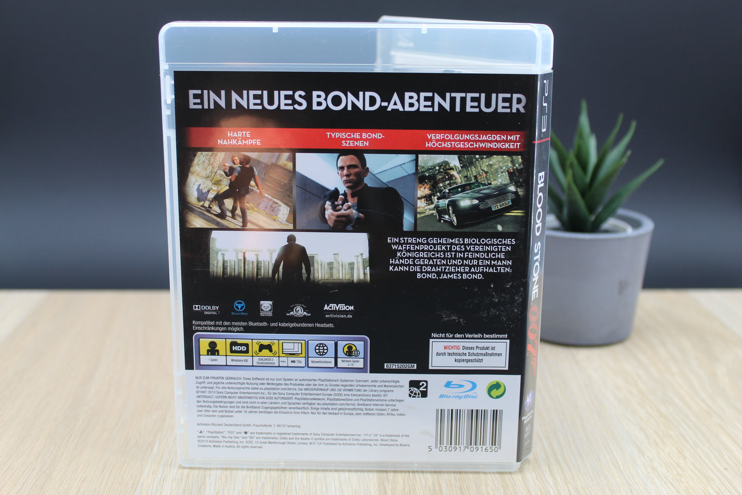 James Bond 007: Blood Stone – PS3 – Zustand gut